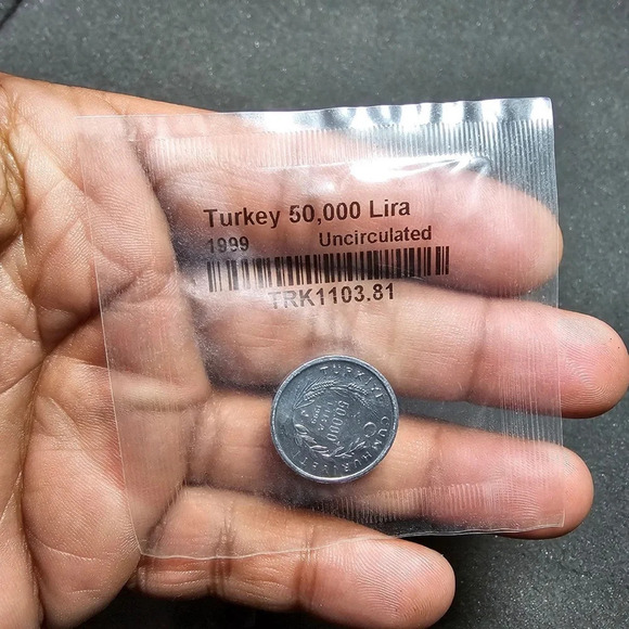 Mixed Lot Of 10 World Coins Uncirculated 1949-2006 Mixed Material And Countries - Picture 11 of 11